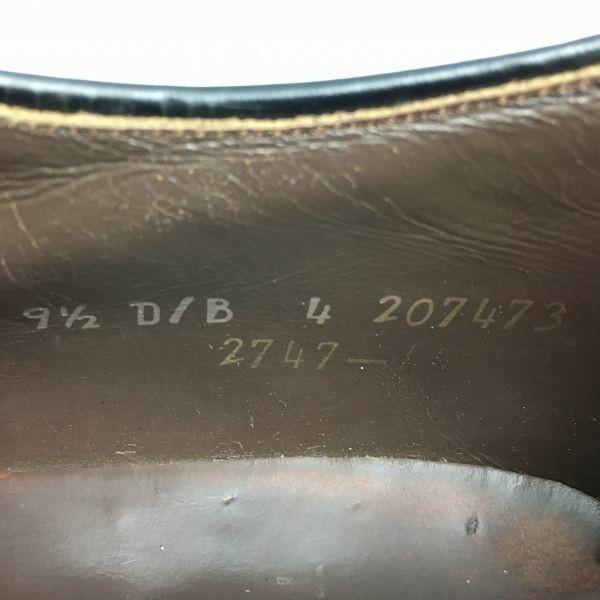 Винтажные туфли TOWNCRAFT 60-70-х годов, оксфорды с длинным крылом, деловые, коричневые, размер 9.5D / 26.5-27.5 см(ИСПОЛЬЗОВАЛ)