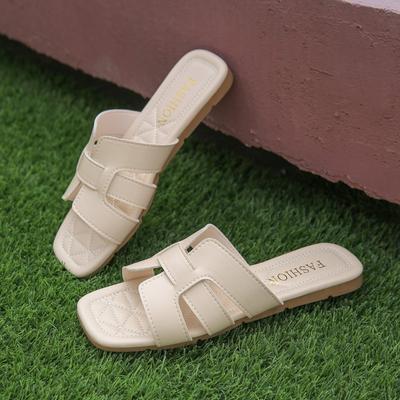 Летние роскошные сандалии, модные большие тапочки, женские дизайнерские сандалии на плоской подошве, новые модные повседневные тапочки на плоской подошве с носком