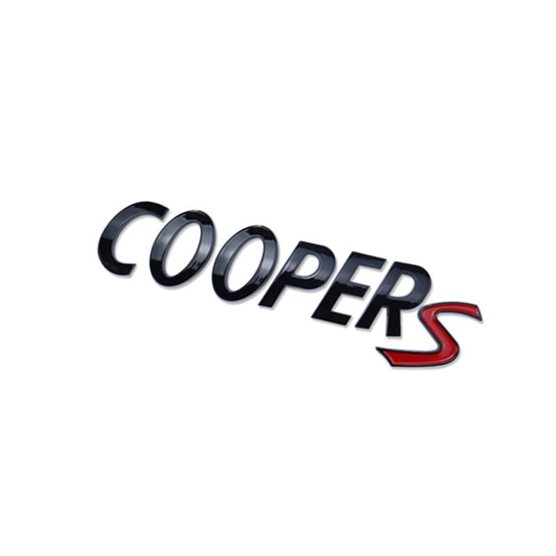 MINI Cooper Rear Tail Emblem Letter Sticker - ABS Trunk Car Accessory