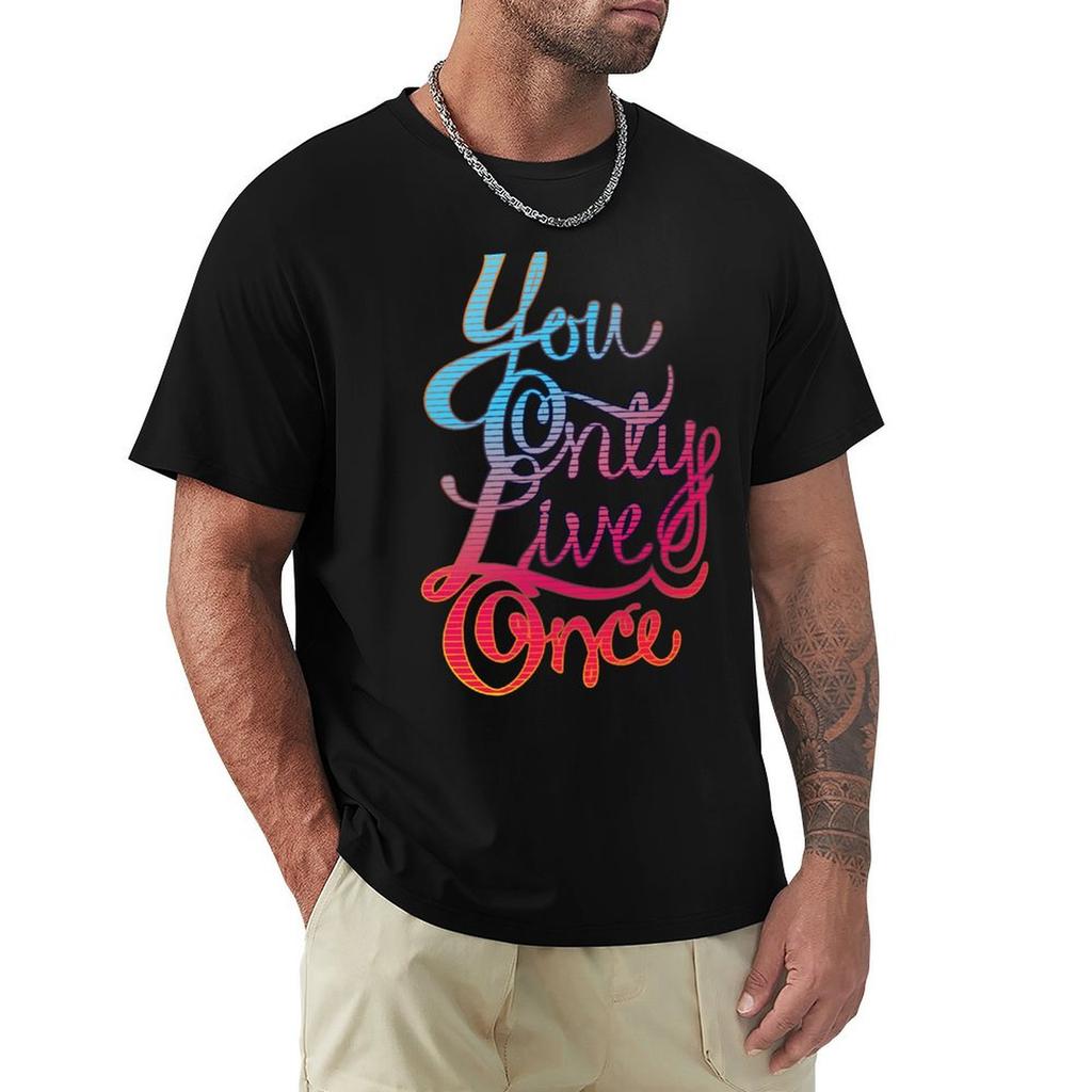 YOLO - & Cold T-Shirt Outdoor Sports Short Sleeve Top