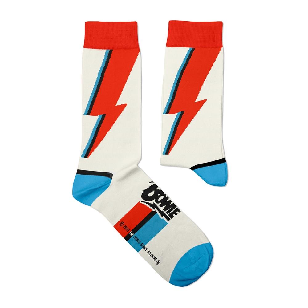 David Bowie Унисекс Носки для взрослых Aladdin Sane