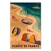 Vintage Wall Pictures Kraft Poster Coated Wall Sticker Home Decoration Gift Travel To Europe Japan by Air France Canvas Painting