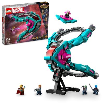 LEGO Super Heroes Marvel Стражи Новый Космический корабль Подарок 76255 Конструктор День рождения Космос Американский комикс Супергерой Мальчики от 10 лет и старше