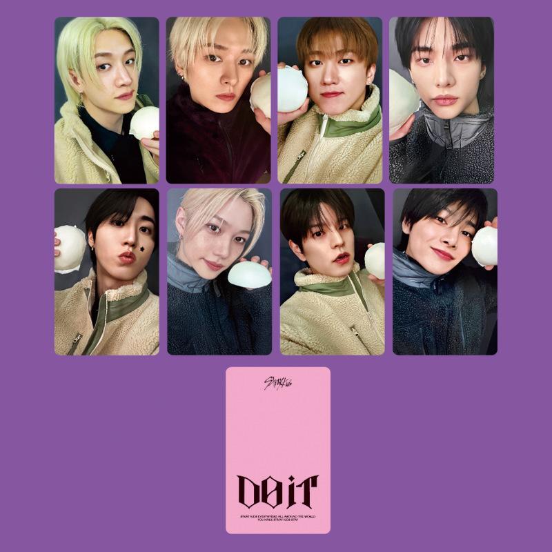 Skzoo Stray Kids DOIT KARMA Поп-ап Фотокарточки Хёнджин Бан Чан Хан Идол Коллекционные Карточки Для Фанатов Коллекционера Подарок