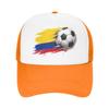 Mesh Sun Hats Colombia Colombia Flag Spring Trucker Hat For Couple Women  yk Retro SunProof Kpop Rock Baseball Cap
