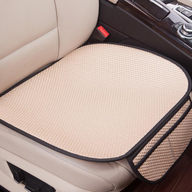 Comfort Breathable Car Seat Cover Ice Silk Four Seasons Car Seat Cushion Protector Front Cushion Fit for Most Cars