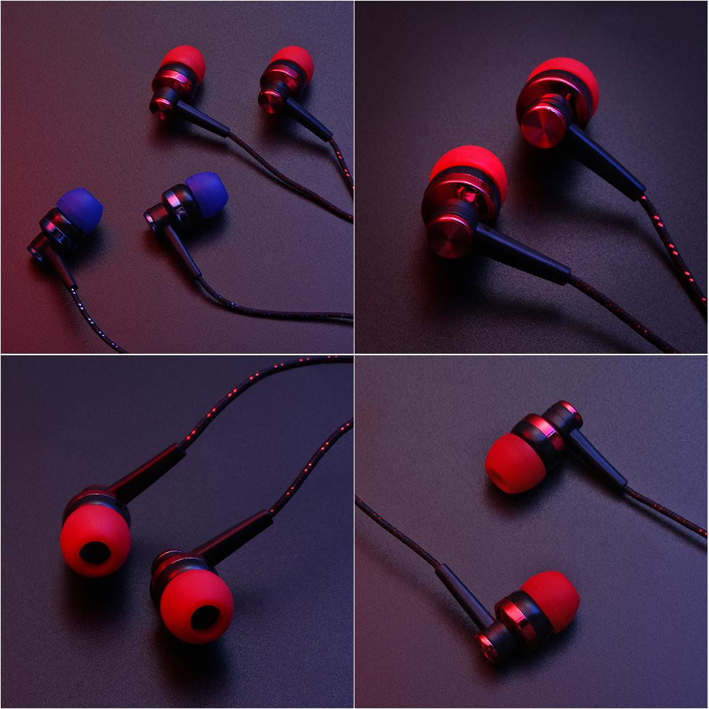 Universal Bass Wired Stereo In-Ear Earphone 3.5mm Earbuds HiFi Headphone