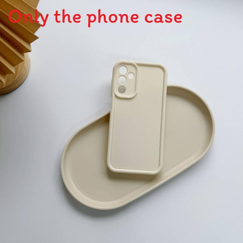 For Samsung S24fe Minimalist Silicone Phone Shell With Shockproof Features For Comfortable Grip