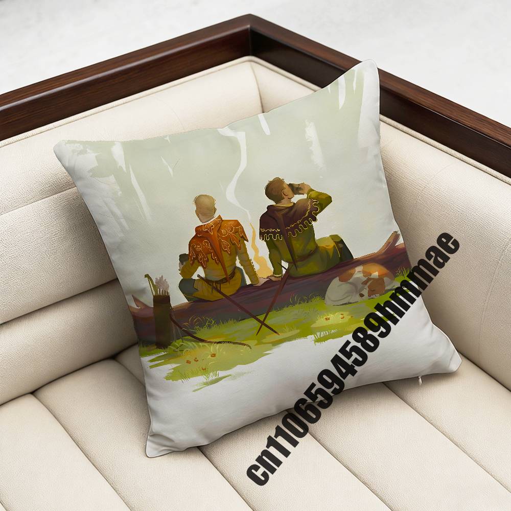 For K-Kingdom Come Deliverance Hans Henry Kcd 2 Throw Pillow Case Sham 45X45Cm 35X35Cm Square Bedroom Pillowcase Cushion Cover