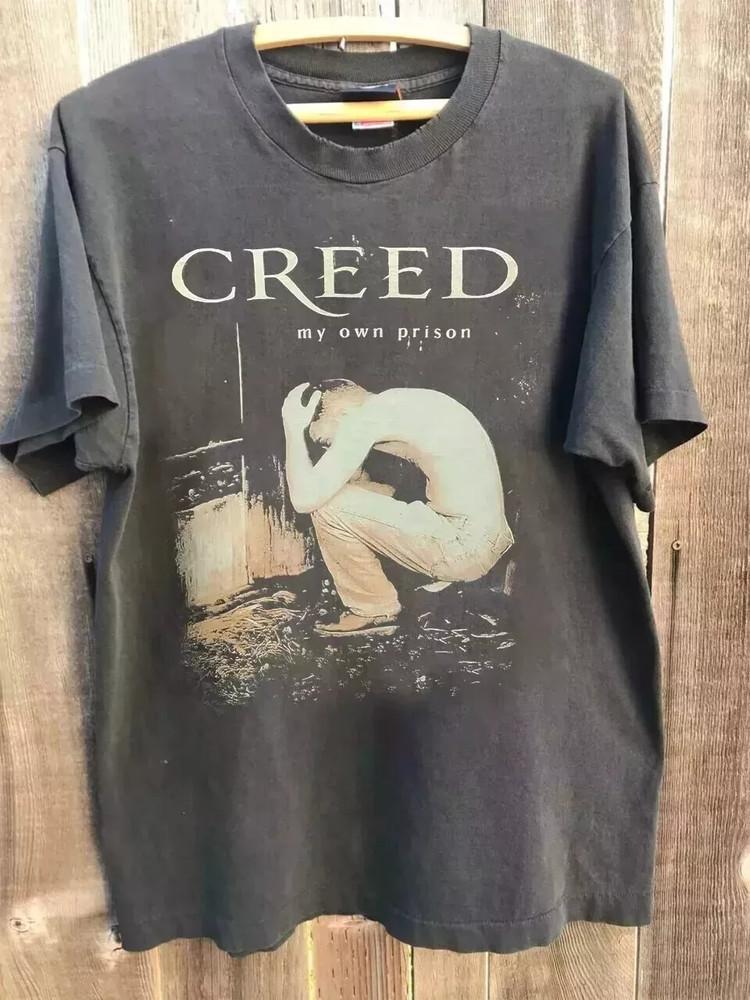 Футболка Creed Band Creed My Own Prison Угольная S-5XL Унисекс
