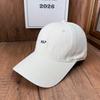 Simple letter embroidery soft top baseball cap women's leisure outdoor travel versatile couple four seasons cap tide