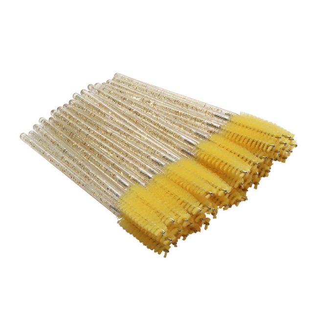 Одноразовые щеточки для ресниц и бровей 50 шт