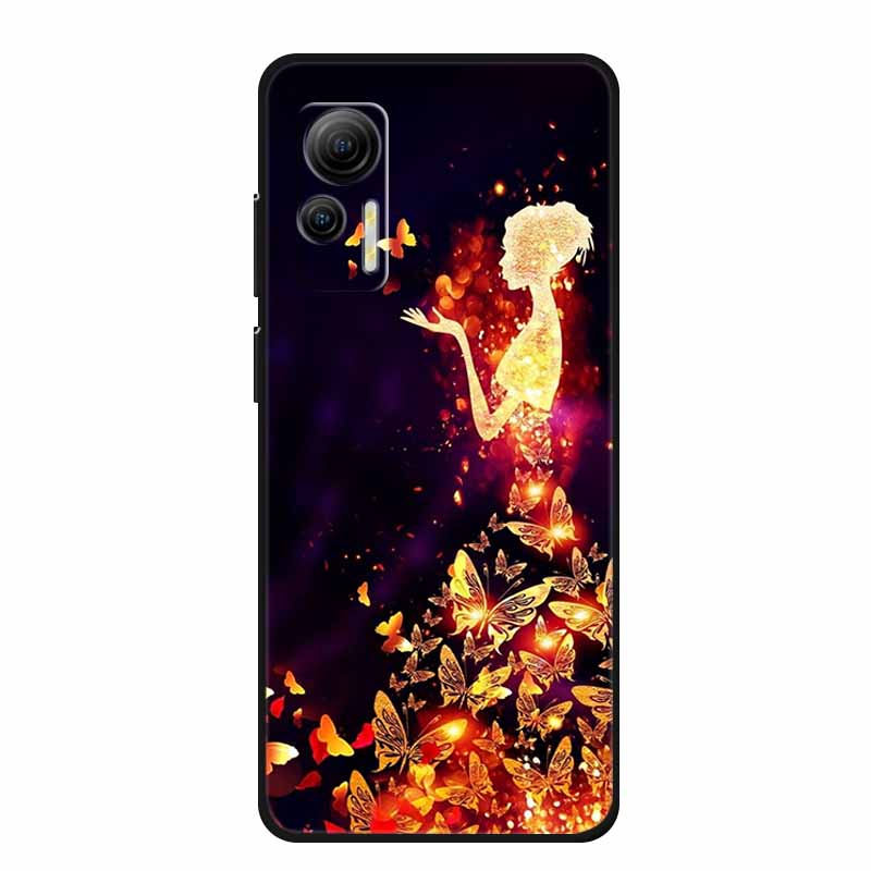 Phone Cover For Ulefone Note 14 Case Note14 Lovely Soft TPU Painted Cat Silicone Fundas for Ulefone Note 14 Cover Bumper 6.52''