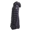 MONCLER HERMINE Hermine hooded down jacket coat 2 grayUsed