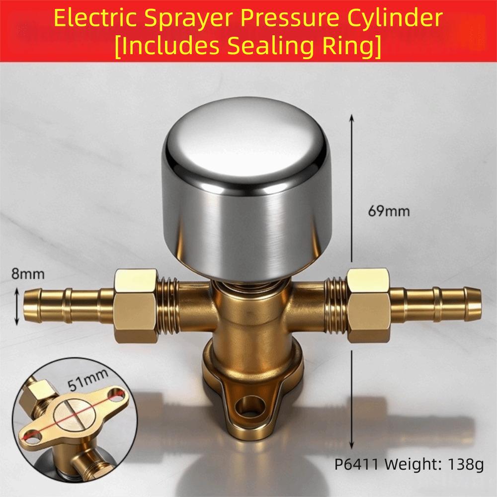 Removable Sprayer Pressure Cylinder Booster Pressure Full Copper Electric Sprayer Air Tank Heavy Duty Leak-Proof