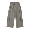 [Snowpeak] Minute Women's 9-Part Semi Wide Pants Vintage Gray (S26MWFPT73)