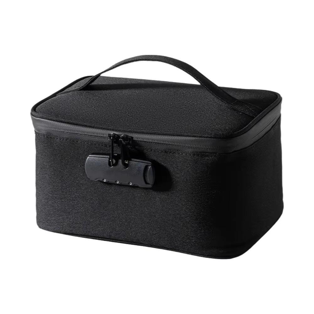 Large Capacity Password Lock Bag Oxford Fabric Smell Proof Stash Bag Storage Bag