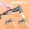 Double Outlet Toilet Cleaning Bidet Sprayer Handheld Bathroom Shower Head New Anal Douche  Bathroom