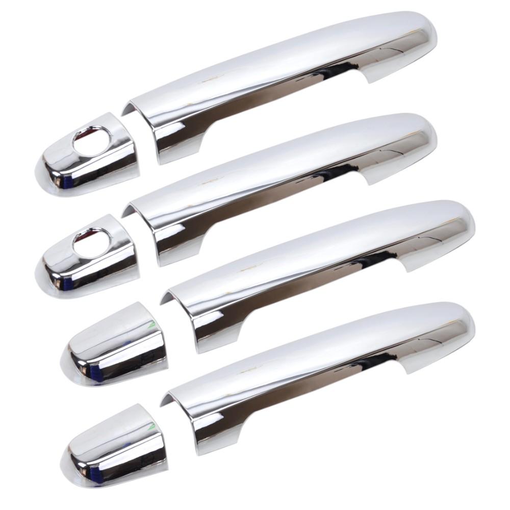 Для Toyota Fielder 2008 2009 2010 2011 2012 2013 хромированная крышка дверной ручки автомобиля, отделка, стиль