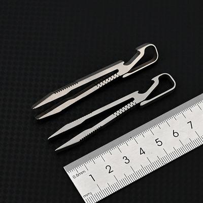 1 шт. Мини-пинцет, маленький зажим из титанового сплава Tc4, портативный пинцет, кусачки, инструмент для повседневного использования, карманный инструмент для обслуживания на открытом воздухе