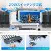 KVM-переключатель USB 3.0 с 4 входами HDMI и 1 выходом, позволяет 4 ПК использовать один монитор, оснащен 4 USB 3.0 хабами, поддержка 4K@60Hz, Беспроводная клавиатура и