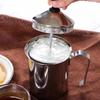 Simple Convenience Milk Bubble Machine Stainless Steel Manual Beater Latte Coffee Machine Hand-held Milk Jug Gift Set