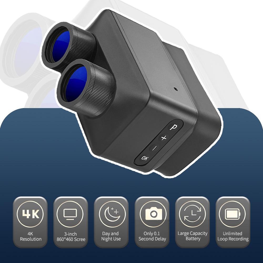 Прибор ночного видения 850 нм Инфракрасный бинокль При слабом освещении Телескоп с цифровым зумом 5X