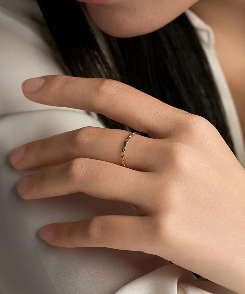Lloyd Shining Cut 14K Gold Ring Lrs25065G (C Type)