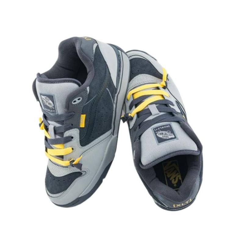 Vans Rowley Coverage Износостойкие Низкие Кеды для Скейтборда Унисекс Темно-Серые Кроссовки VN000CTM1O7