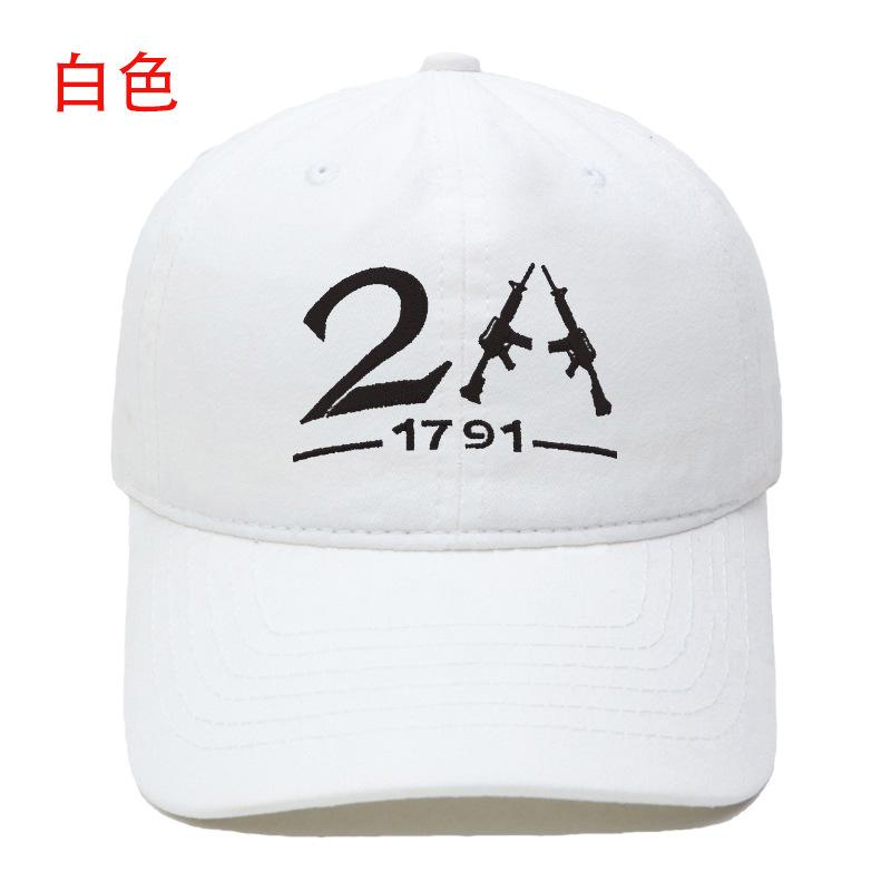 New A--Embroidered baseball cap Washed retro men's and women's casual outdoor sports sun hat