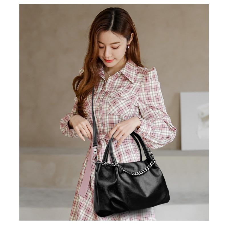 Женская минималистичная сумочка, Вместительная сумка через плечо, Винтажная сумочка, Женская сумочка, Модная повседневная сумка через плечо