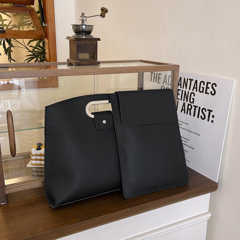 Bags Women's 2025 New Fashionable Large Capacity Tote Bag for Commuting To Work Laptop Bag Women's Briefcase