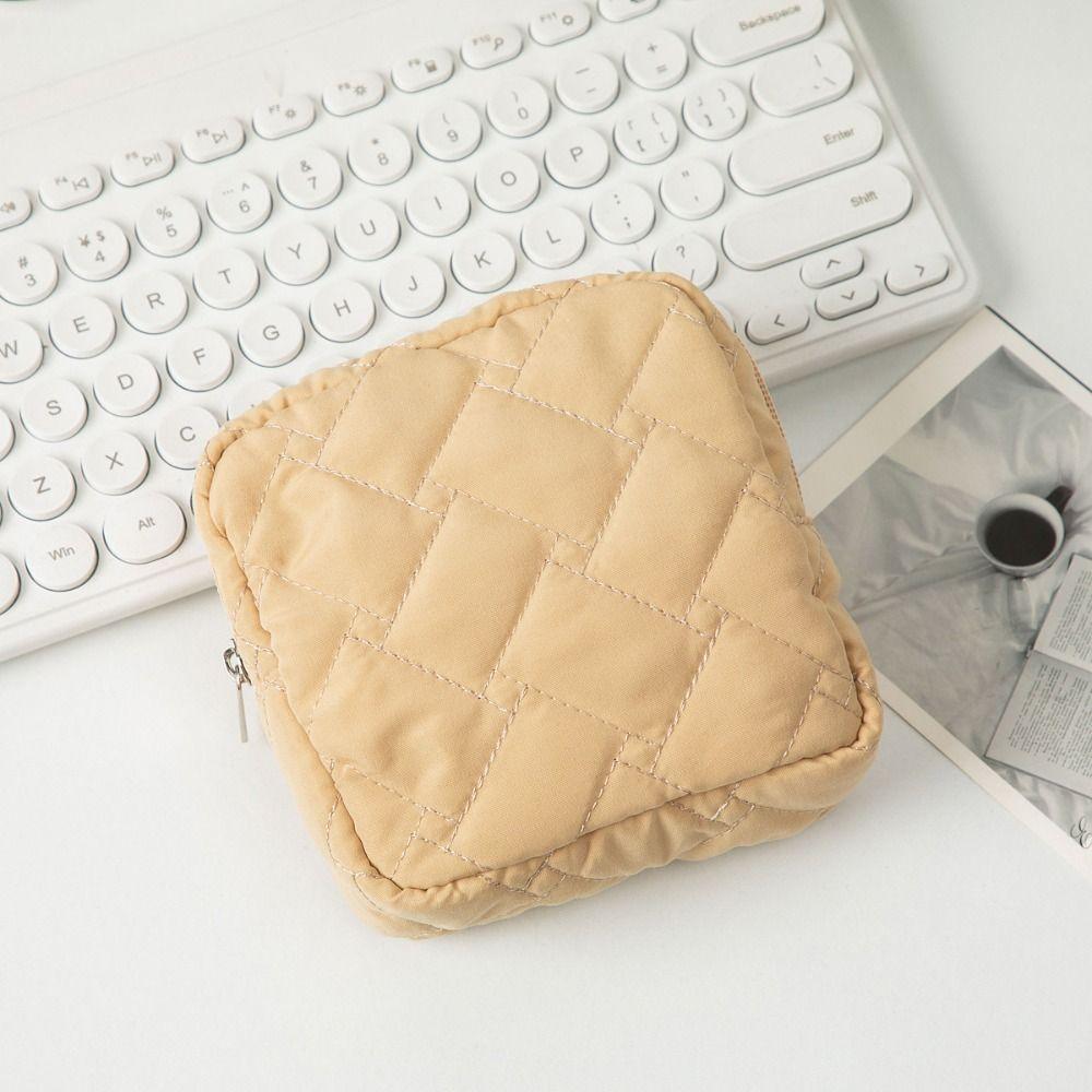 Дорожный органайзер, косметичка, однотонная гигиеническая прокладка, сумка для тампонов, наушники, сумка для монет, помада