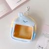 Plush Doll Protector Case with Clear Window Doll Display Bag Portable Hanging Storage Bag  Gift