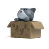 Новое Kawaii Мини-украшение Кошка Садовый котенок Статуэтка Подарок Дети Детская Комната Украшение Игрушка Миниатюрные Фигурки Домашний Декор