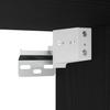 Bathroom Wall Cabinet Black 60 x 25 x 30 cm Engineered Wood