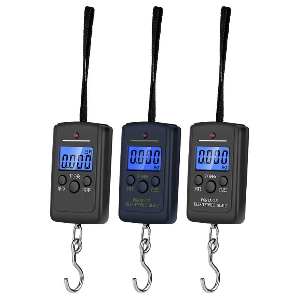 LCD Display Portable Hand Scale 50kg Capacity Digital Hanging Scale Express Delivery
