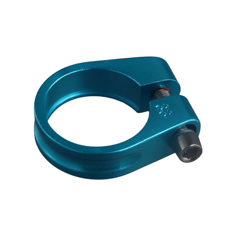28.6/31.8/34.9mm Bike Seatpost Clamp Aluminum Zinc Zinc Alloy Bicycle Sitting Rod Clamp for Mountain Bike