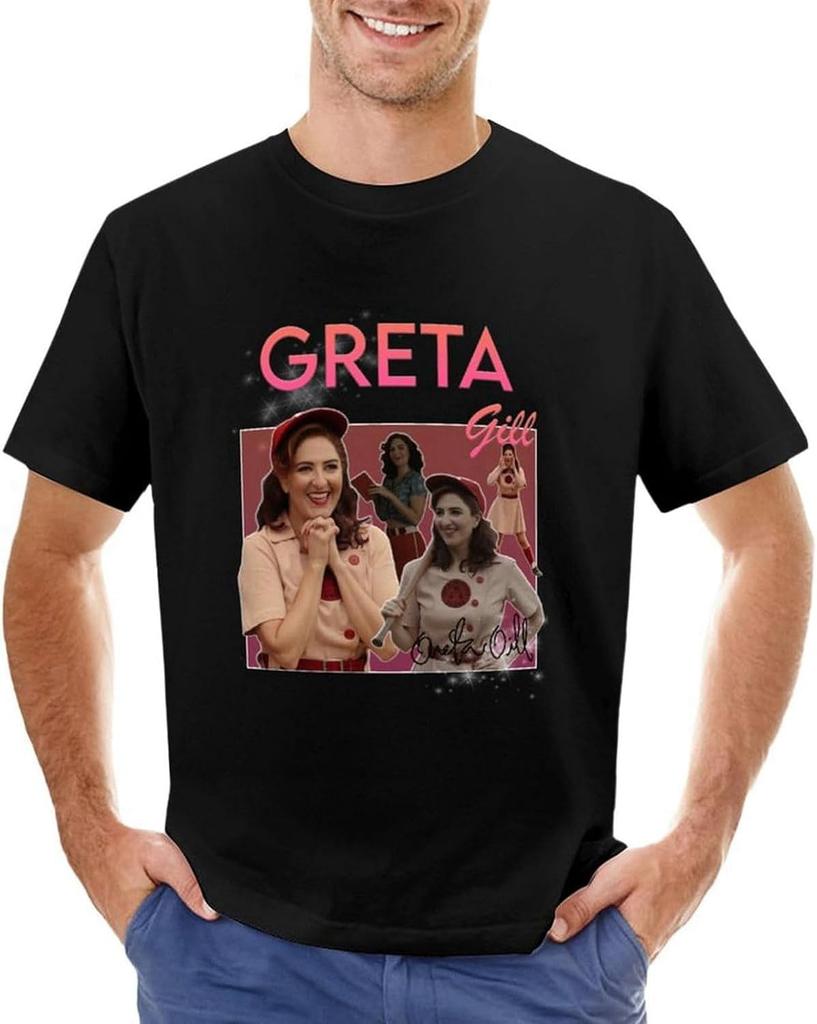 Greta Gill Vintage Tee Men T Shirt Animal Print Shirt for Boys Anime Men T Shirt Anime Shirts Graphic tees t Shirts for Men Graphic