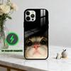 Funny Cute Cat   Phone Case For iPhone17,16,15,14,13,12,11 Plus,Pro Magnetic with Magsafe Wireless Charging