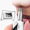 Portable Rotary Manual Ear And Nose Hair Trimmer With 12 Sharp Blades