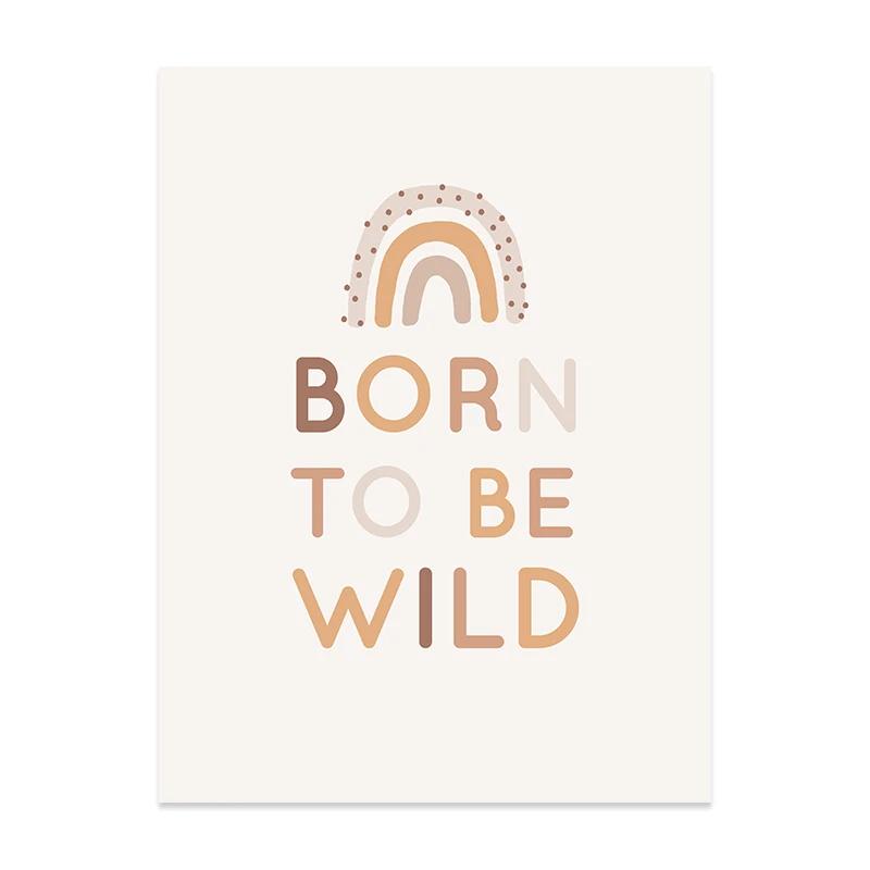 Бохо Мультяшный Слон Сердце Детская Настенная Живопись Постер Принт Холст Картина Детская Комната Спальня для Девочек Домашний Декор Подарок