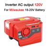 200 Вт Портативный инвертор для аккумулятора Dewalt Для Makita/Bosch/Milwaukee/ Ryobi 18 В Модифицированная синусоида Адаптер питания с USB