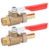 2Pcs Ball Valve 14 Multilayer Silicone Corrosion Resistance Durable Air Compressor Accessories