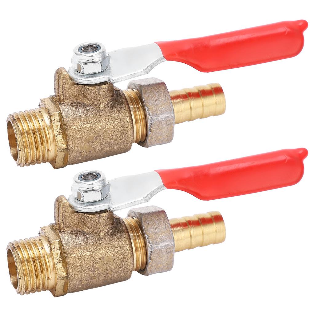 2Pcs Ball Valve 1 4 Multilayer Silicone Corrosion Resistance Durable Air Compressor Accessories