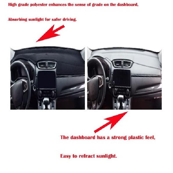 Car dashboard light shielding mat  For  Chevrolet Equinox -2024
