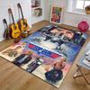 Top Gun Polyester Carpet, Soft Indoor Mat for Office Chair, Living Room, Computer Desk - Decorative Home Office Rug Design