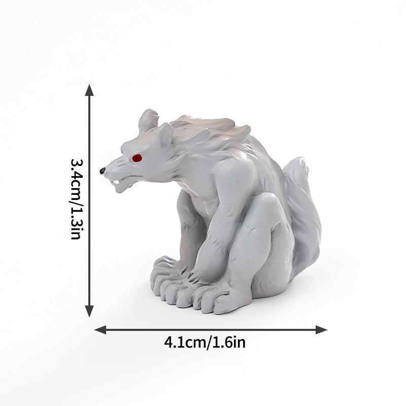 Хэллоуин Череп Орнамент Мумия Призрак Страшный Настольный Декор Хэллоуин Полимерные Миниатюры День Мертвых Детский Подарок Микро Ландшафт