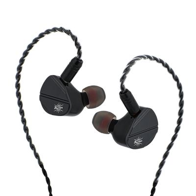 Гибридные наушники Linsoul Kiwi Ears Canta HiFi оснащены одним динамическим драйвером и двумя планарными драйверами Профессиональное воспроизведение звука Индивидуально съемные