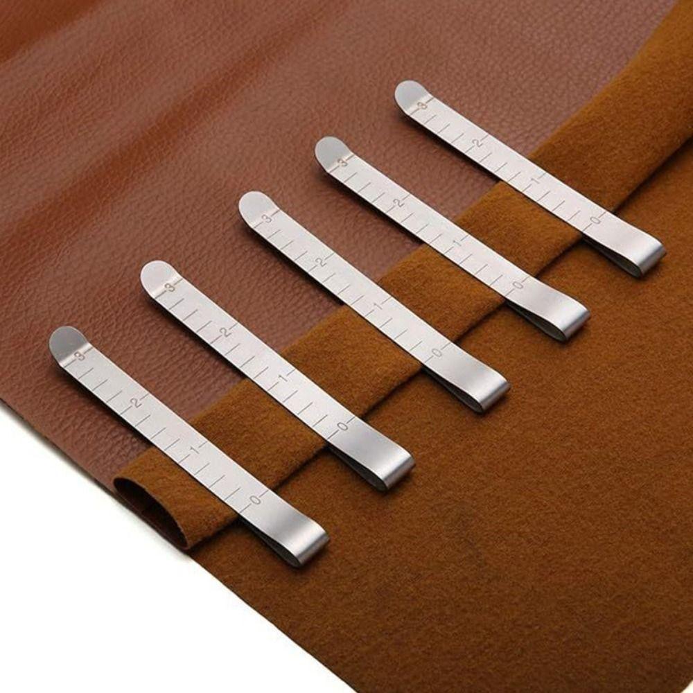 5Pcs 4Inch Sewing Clips Practical Metal Crimping Clip Fabric Clips Hemming Clips Fabric Pinning